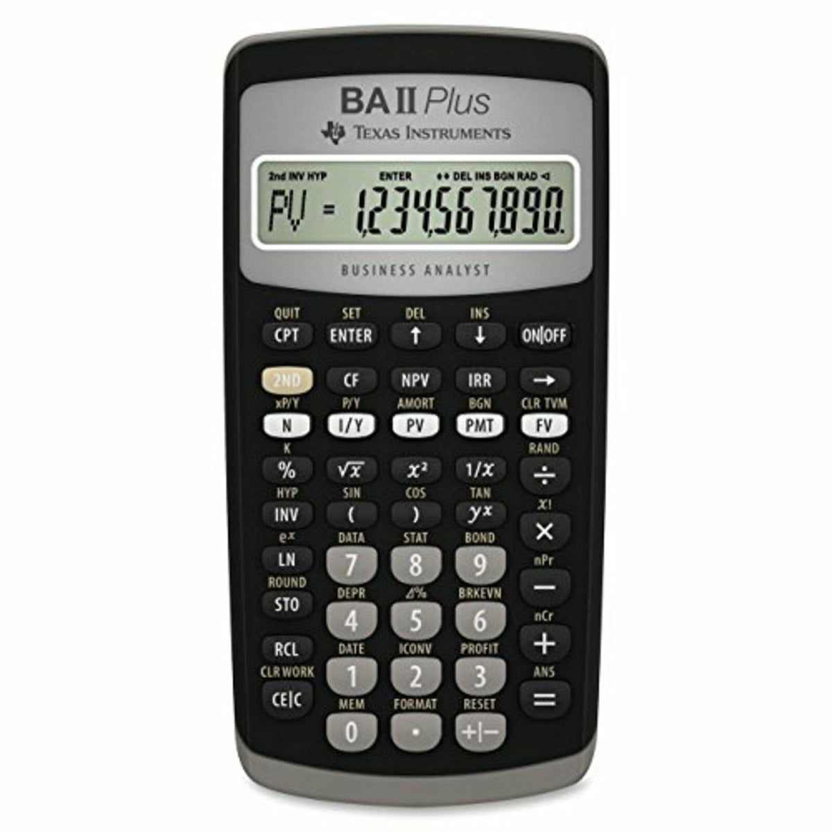 Texas Instruments Ba II Plus Financial Calculator