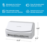 Fujitsu ScanSnap iX1600 Scanner White