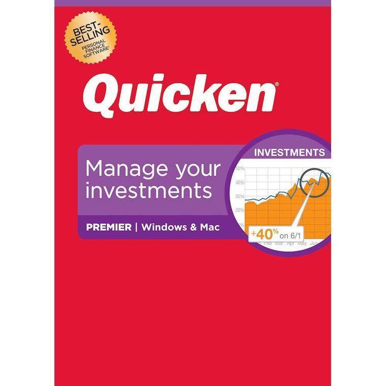 Quicken – Premier Personal Finance (1-Year Subscription) – Mac|Windows