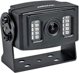 Voyager VCMS20B Rear Color Camera with LED Low-Light Assist, Black, 1/3 CMOS Image Sensor, 600 TV Lines Resolution, 145?? Viewing Angle, Built-in Microphone, Electronic Iris Shutter, Waterproof (IP69K